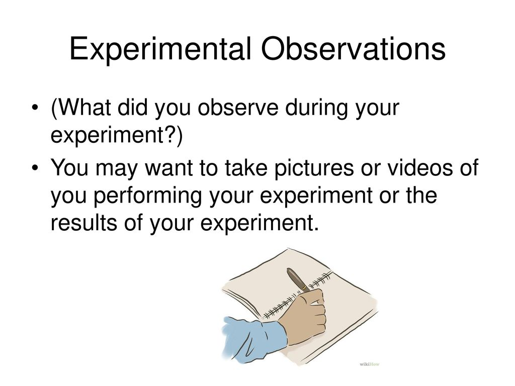 Experimental Observations - Uncover It!